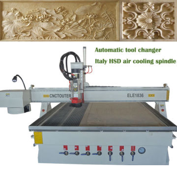 Industrielle Holzschneidemaschine des automatischen Werkzeugwechslers